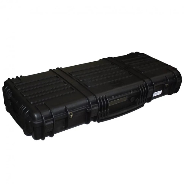 Кейс тактический Megaline Black Cube (усилен. пластик, 4 клипсы, 2 колеса) 110 см