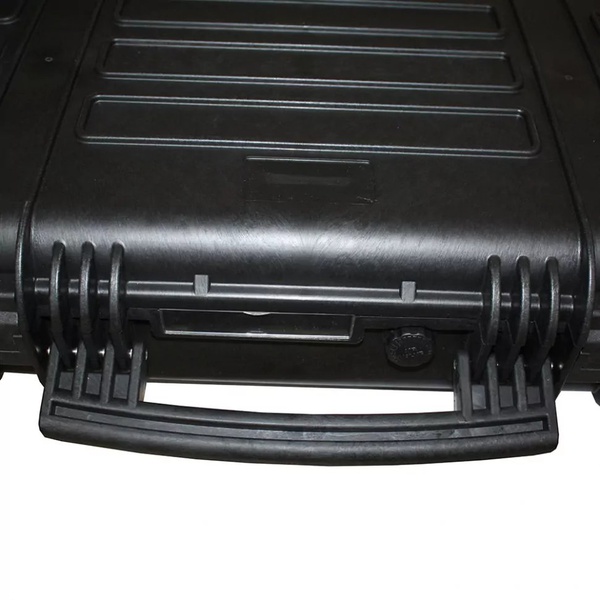 Кейс тактический Megaline Black Cube (усилен. пластик, 4 клипсы, 2 колеса) 110 см