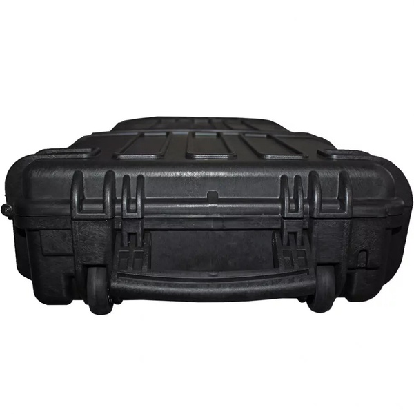 Кейс тактический Megaline Black Cube (усилен. пластик, 4 клипсы, 2 колеса) 110 см