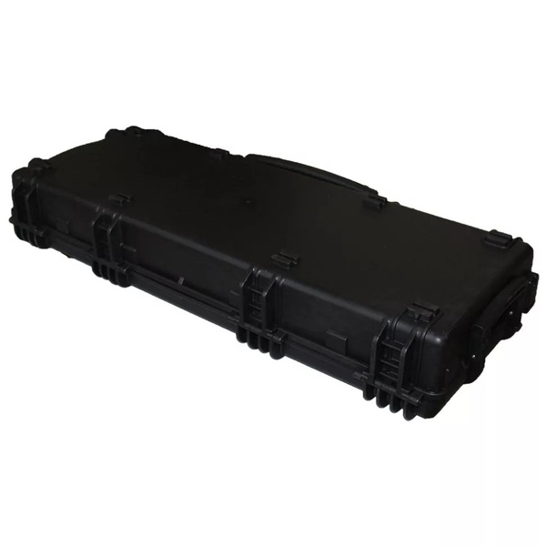 Кейс тактический Megaline Black Cube (усилен. пластик, 4 клипсы, 2 колеса) 94 см