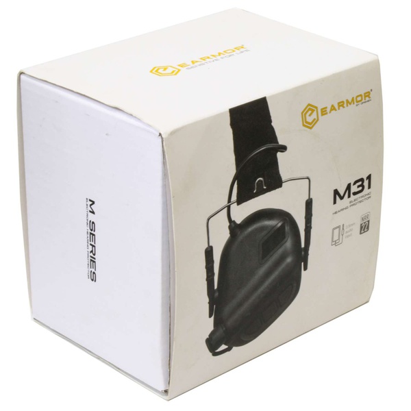 Наушники активные Earmor M31-BK черный