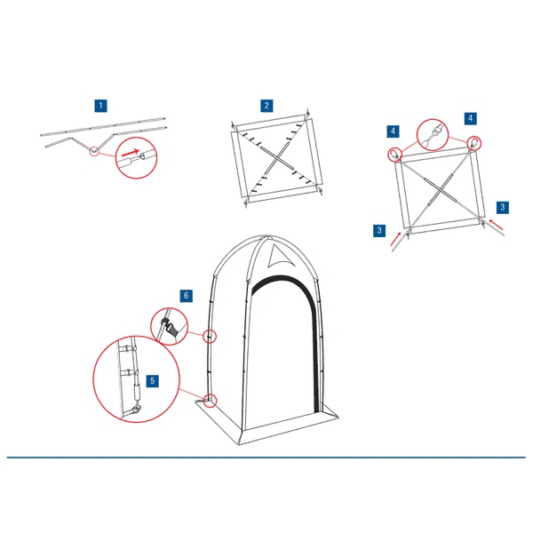 Палатка KSL Sanitary Zone Plus