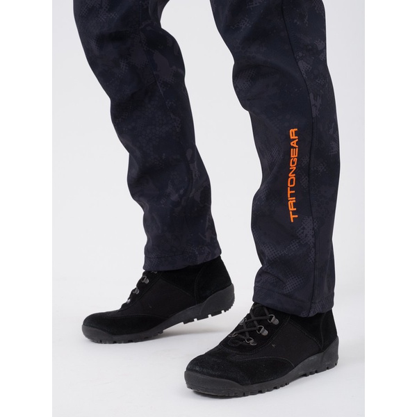 Костюм демисезонный Тритон Pro -5°С (Softshell) Серо-чёрный