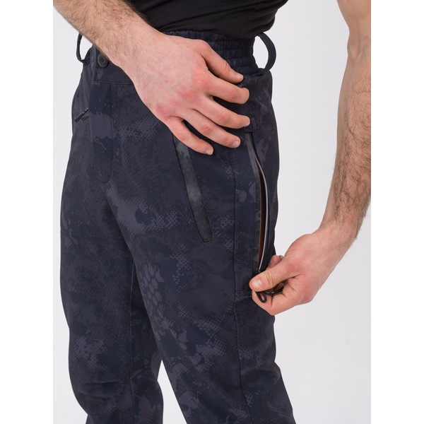 Костюм демисезонный Тритон Pro -5°С (Softshell) Серо-чёрный