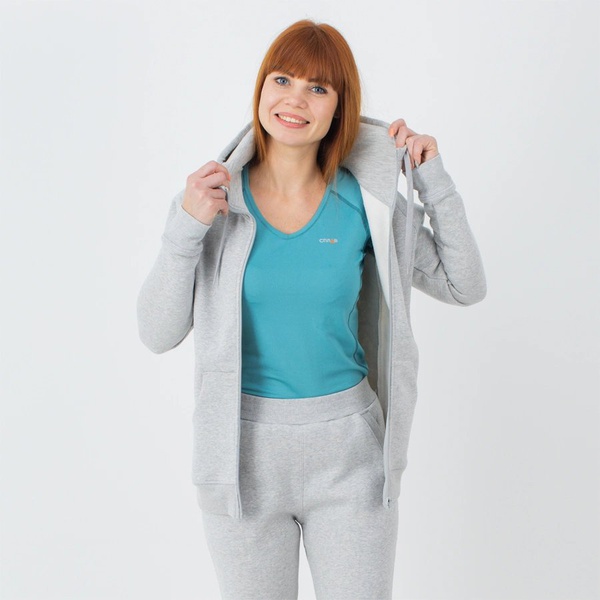 Толстовка женская Сплав Moon серый