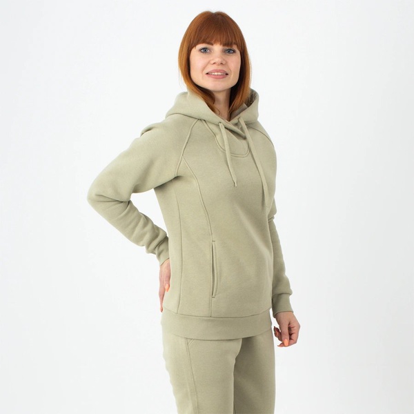 Толстовка женская Сплав Legacy оливковый