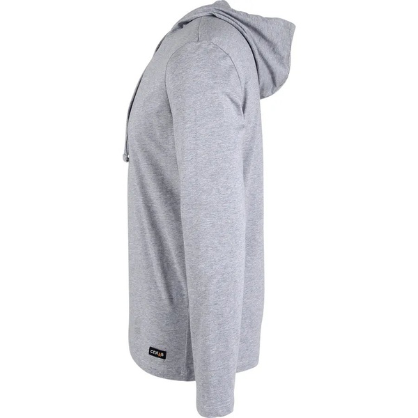 Футболка Сплав L/S-2 (с капюшоном, меланж) серый