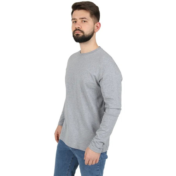 Футболка Сплав L/S-2 (меланж) серый