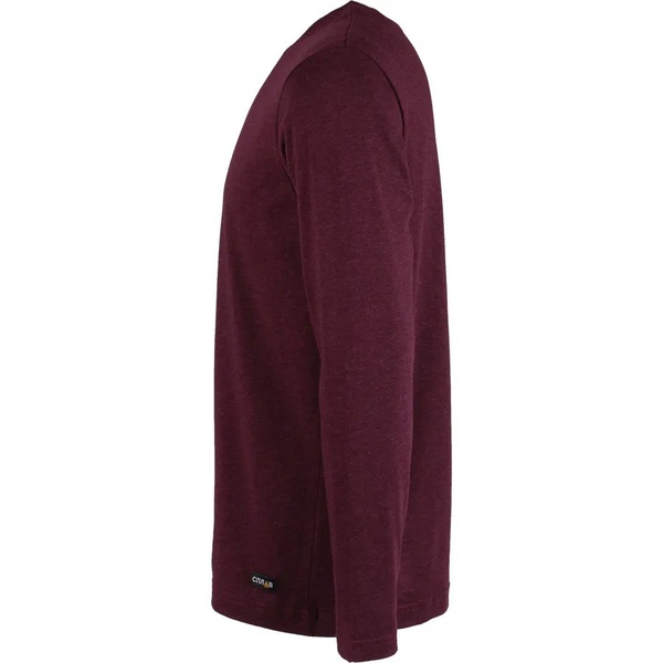 Футболка Сплав L/S-2 (меланж) бургунди