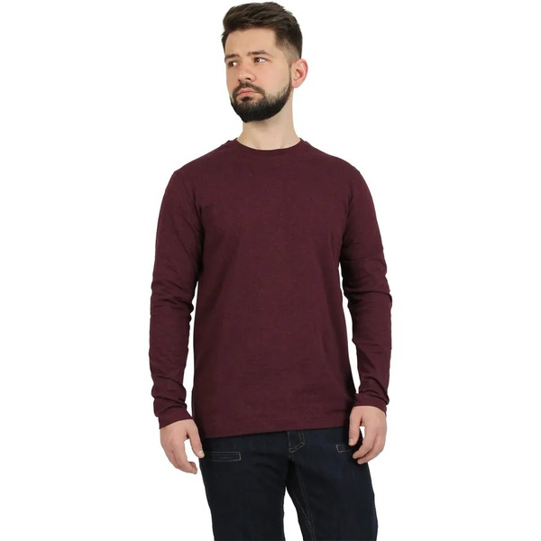 Футболка Сплав L/S-2 (меланж) бургунди