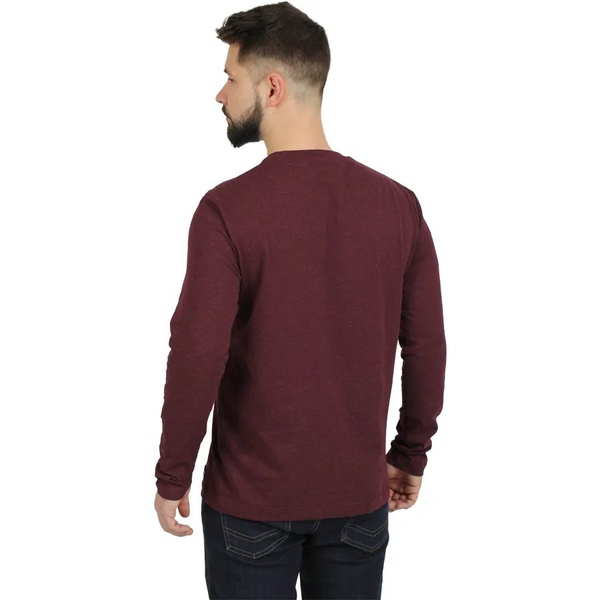 Футболка Сплав L/S-2 (меланж) бургунди