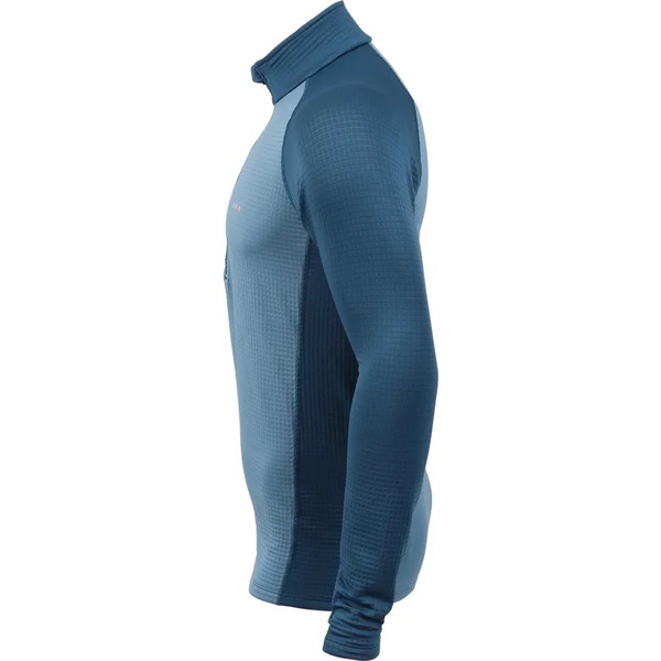 Термофутболка Сплав Active Polartec Power Grid L/S мод 2 синий