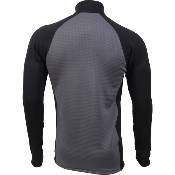 Термофутболка Сплав Active Polartec Power Grid L/S мод 2 черно-серый