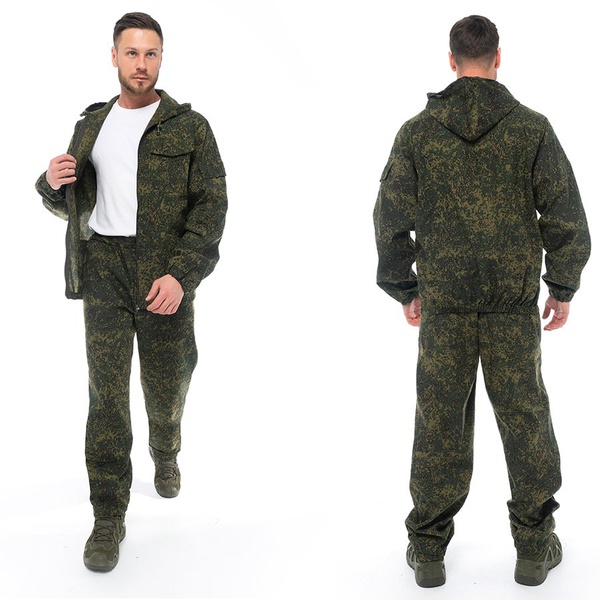 Костюм Спрут Пограничник КМФ цифра зеленая