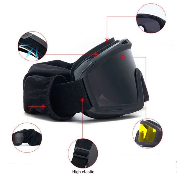 Очки тактические Avi-Outdoor Ciklonn с набором линз