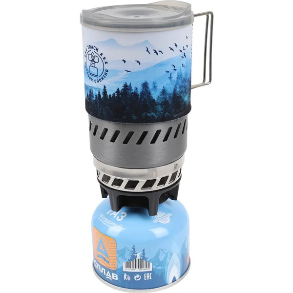 Горелка с кастрюлей Track FastBoil Solo