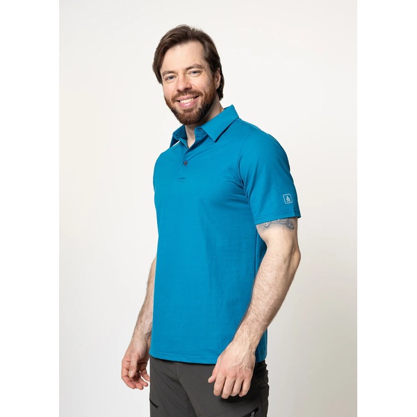 Рубашка Сплав Поло Flame синий