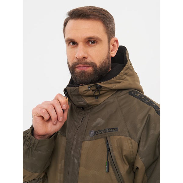 Костюм демисезонный Huntsman Горка Люкс хаки, тк. Breathable Camo