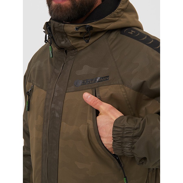Костюм демисезонный Huntsman Горка Люкс хаки, тк. Breathable Camo