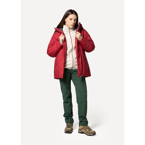 Куртка женская Сплав Course (утепленная) бордо