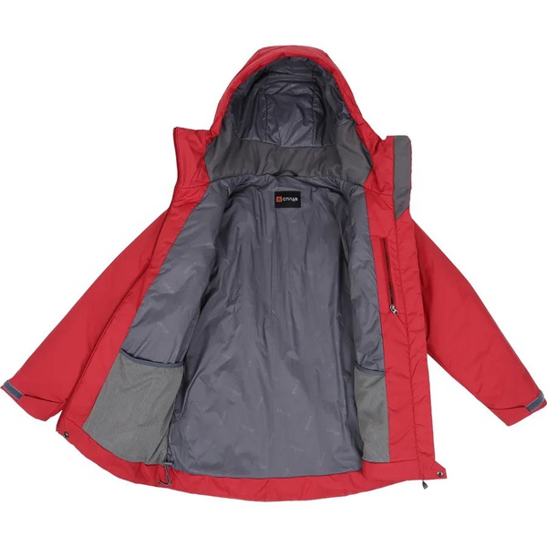 Куртка женская Сплав Course (утепленная) бордо