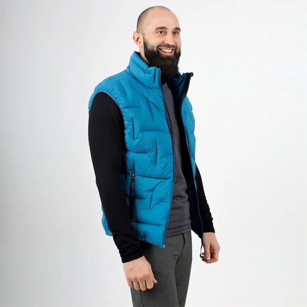 Жилет пуховый Сплав Нуклон синий