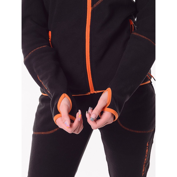 Костюм женский Тритон Rich чёрный/оранжевый