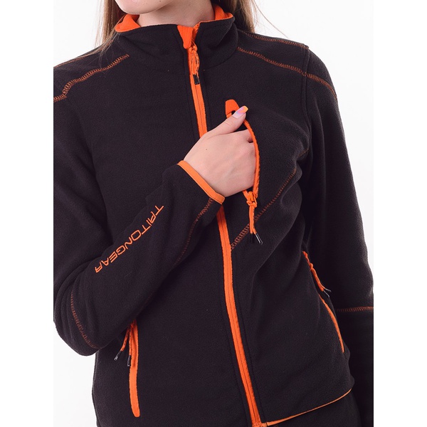 Костюм женский Тритон Rich чёрный/оранжевый