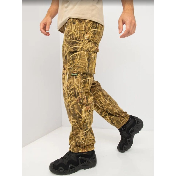 Брюки Huntsman Антигнус Камыш, тк. смесовая