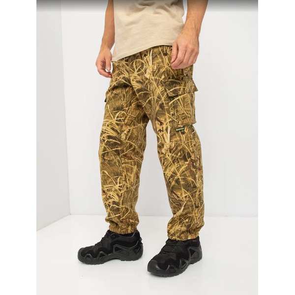 Брюки Huntsman Антигнус Камыш, тк. смесовая