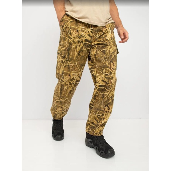 Брюки Huntsman Антигнус Камыш, тк. смесовая