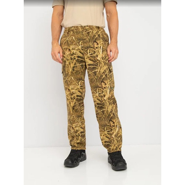 Брюки Huntsman Антигнус Камыш, тк. смесовая