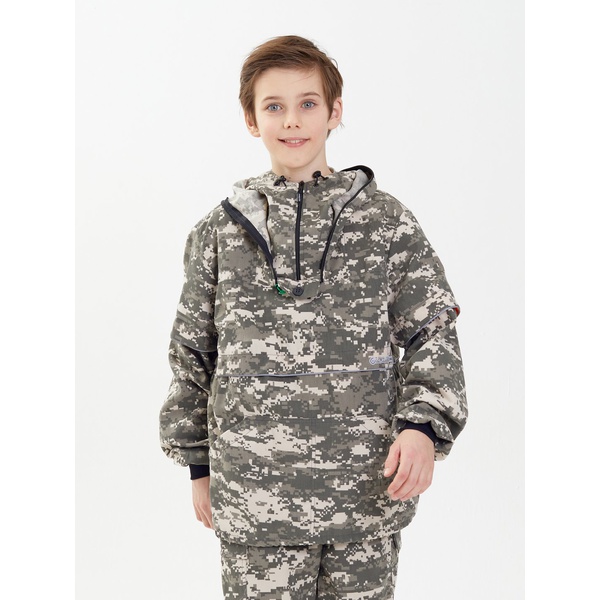 Костюм детский Huntsman Антигнус-люкс (с ловушками и пыльниками) 128/2 светлый пиксель, тк. Твил-пич