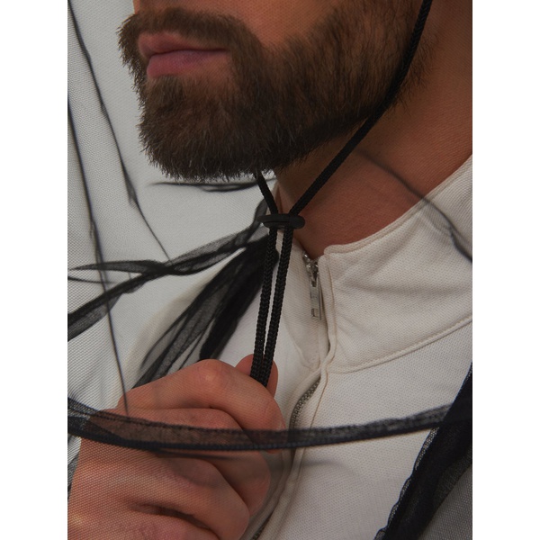 Панама-накомарник Huntsman Антигнус с кольцом (тк. смесовая) Светлый пиксель 128/2