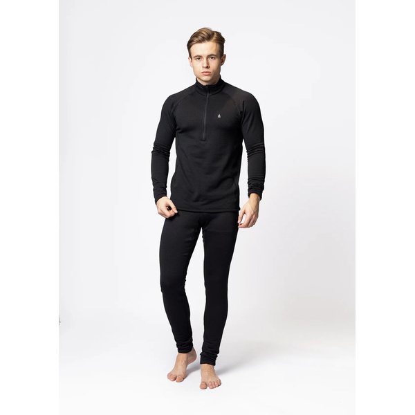 Термофутболка Сплав Active Polartec Power Grid L/S мод 2 черный