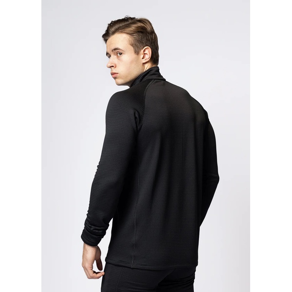 Термофутболка Сплав Active Polartec Power Grid L/S мод 2 черный