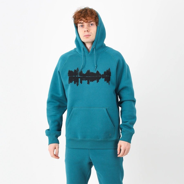 Толстовка Сплав Mark Reflexion Haze синий