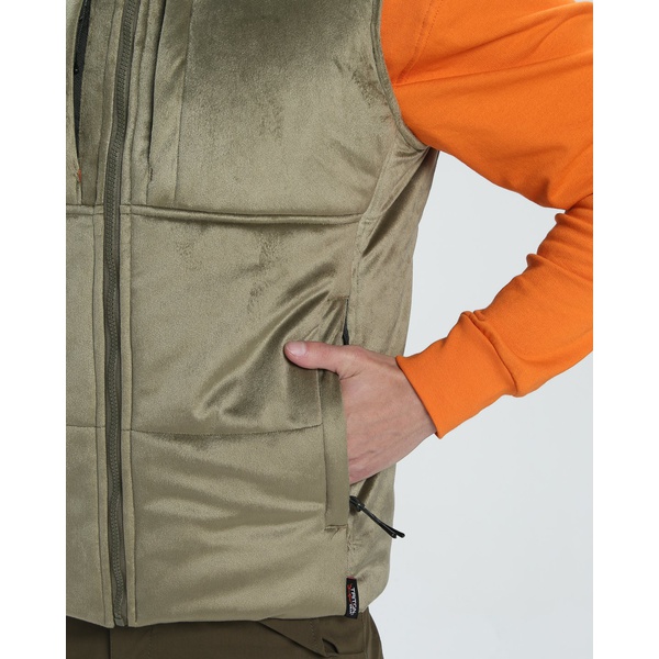 Жилет Тритон Warm Хаки, Вельбоа