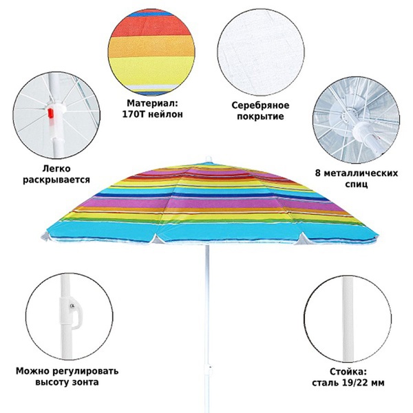 Зонт Green Glade 1255