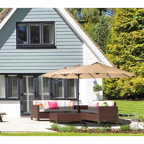 Зонт садовый Green Glade 4333 с крестовиной