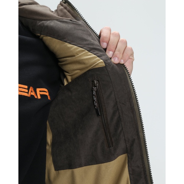 Жилет Тритон Warm Тёмно-коричневый, Твил