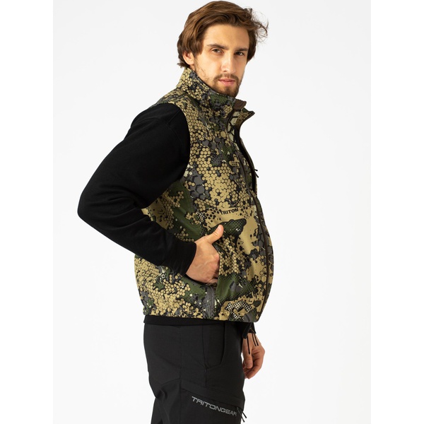 Жилет Тритон Ridge (SoftShell) зелёный