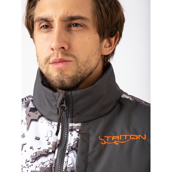 Жилет Тритон Adventure Пиксель белый