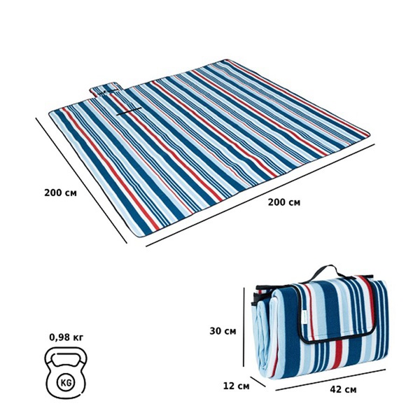 Коврик для пикника Green Glade Р9012