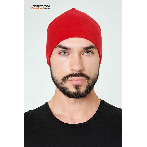 Шапка Тритон Fleece однослойная Красный
