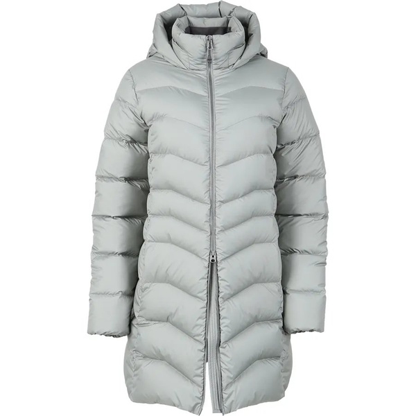 Пальто женское пуховое Сплав Аврора светло-серый