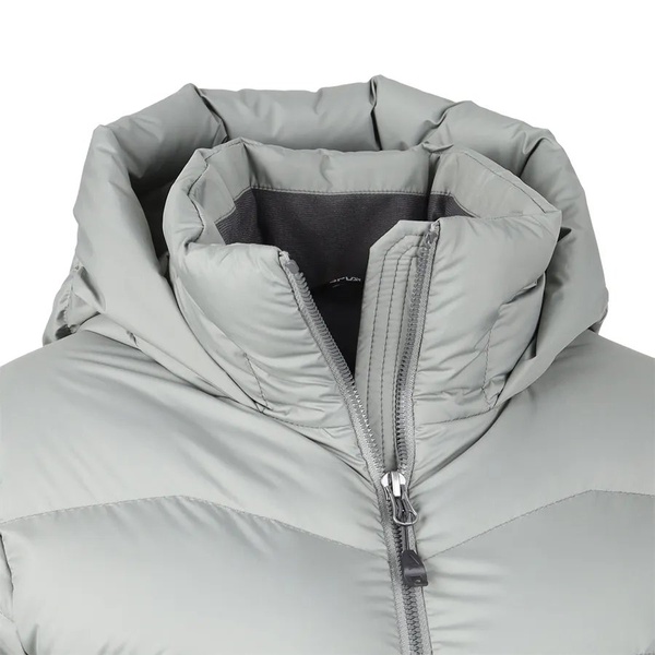 Пальто женское пуховое Сплав Аврора светло-серый