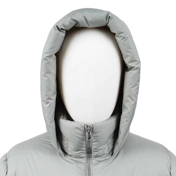 Пальто женское пуховое Сплав Аврора светло-серый