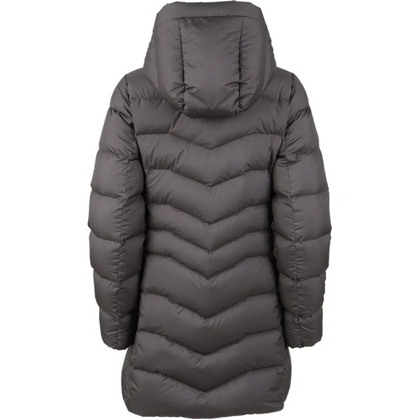 Пальто женское пуховое Сплав Аврора серый