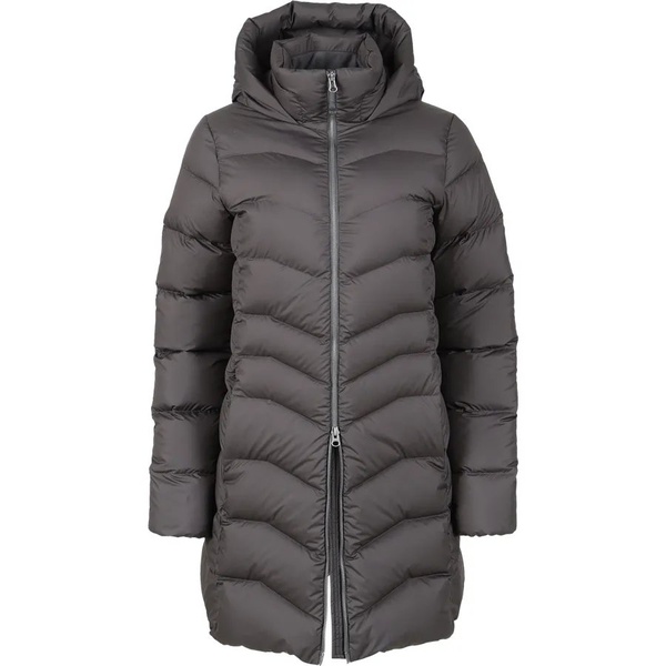 Пальто женское пуховое Сплав Аврора серый